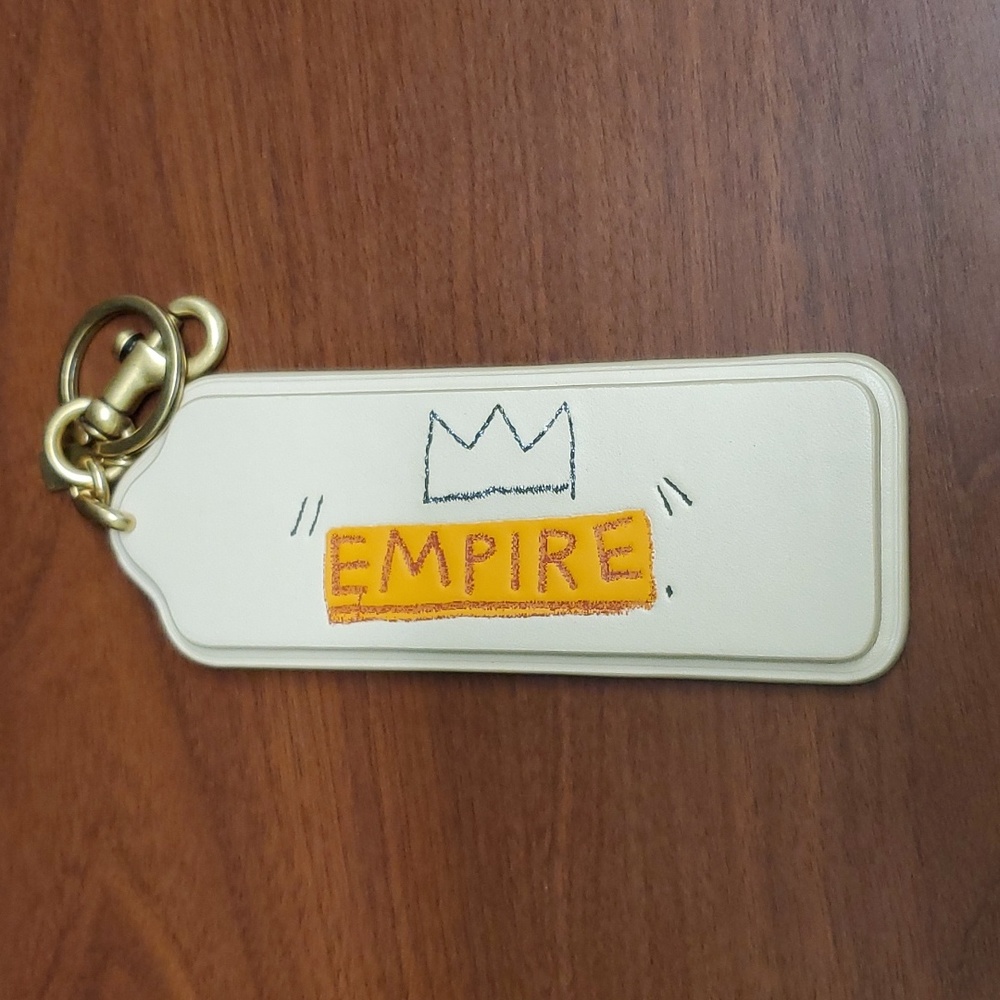 Coach x Jean Michel Basquiat charm